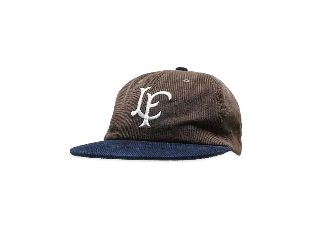 LFYT OLD STYLE LF LOGO CORDUROY CAP "BROWN"