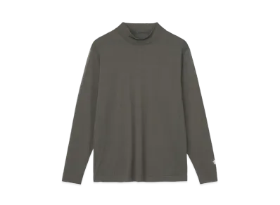 Goldwin Convexity Comfort Mockneck Long Sleeve T-Shirt (Unisex) "Deep Charcoal"