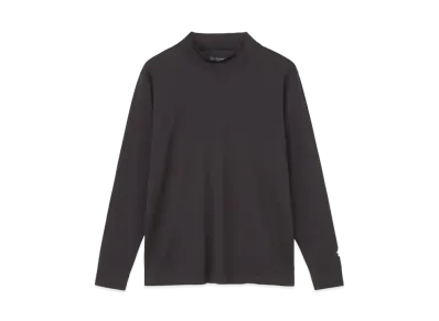 Goldwin Convexity Comfort Mockneck Long Sleeve T-Shirt (Unisex) "Black"
