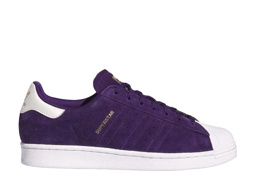 アディダス スーパースター ADV "カレッジエイトパープル/ゼロメタリック/ゴールドメタリック"