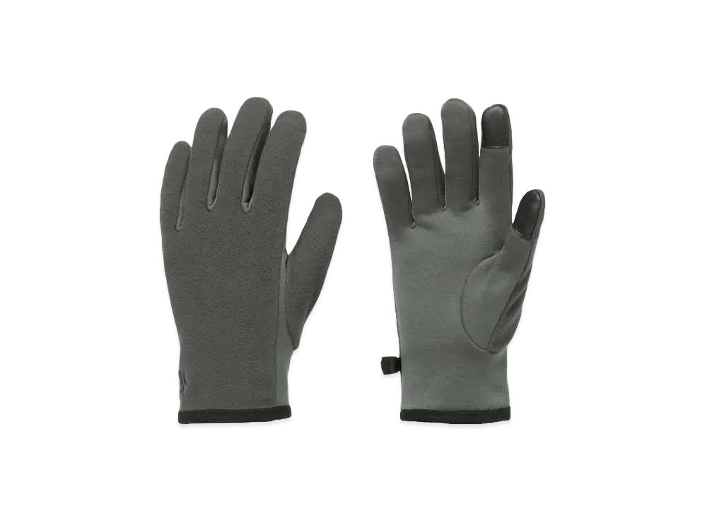 Goldwin Polartec Power Stretch Gloves (Unisex) "Shadow Gray"