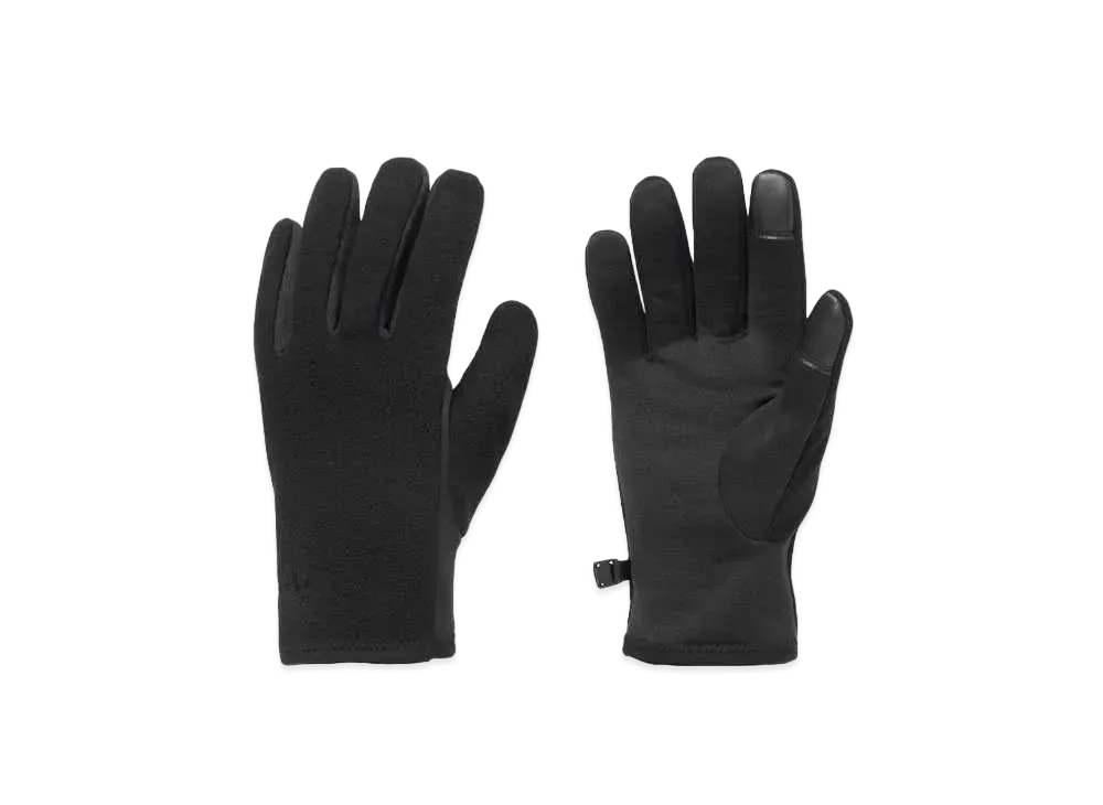 Goldwin Polartec Power Stretch Gloves (Unisex) "Black"