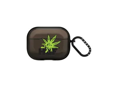 HUF x CASETiFY Green Buddy Earbuds Case Impact Case (AirPods Pro 1st Generation) "Black"