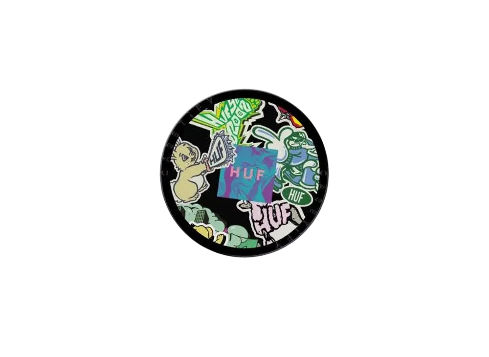 HUF x CASETiFY Animal Sticker Snappy Grip Stand "Black"