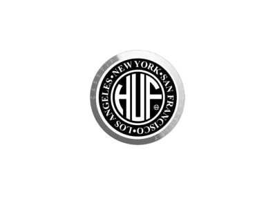 HUF x CASETiFY White Logo Snappy Mirror Grip Stand "Silver"