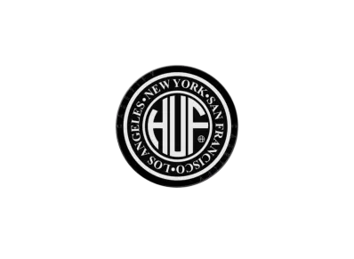 HUF x CASETiFY White Logo Snappy Grip Stand Grip Stand "Black"