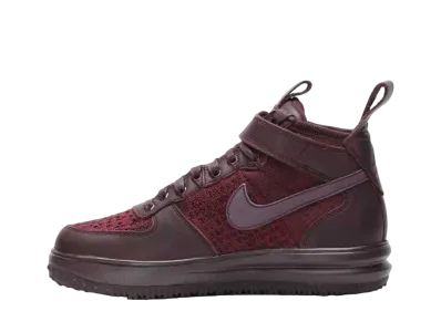Nike Women's Lunar Force 1 Flyknit Workboot "Deep Burgundy"