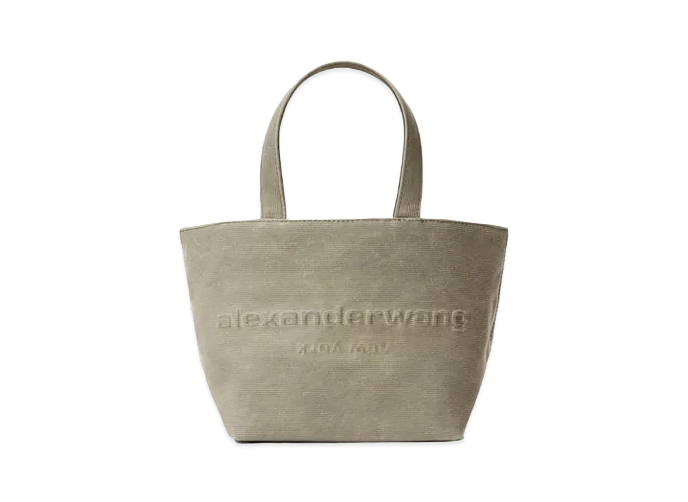 Alexander Wang Punch Wax Canvas Small Tote "Surplus Khaki"