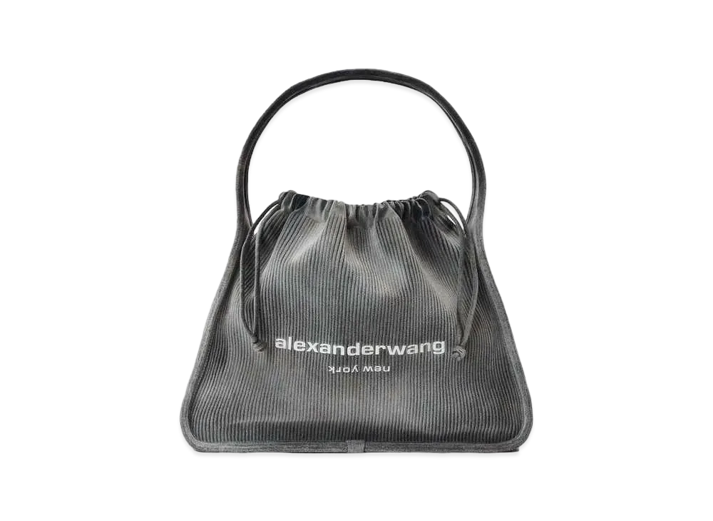 Alexander Wang Ryan Large Bag "Asphalt/Black"