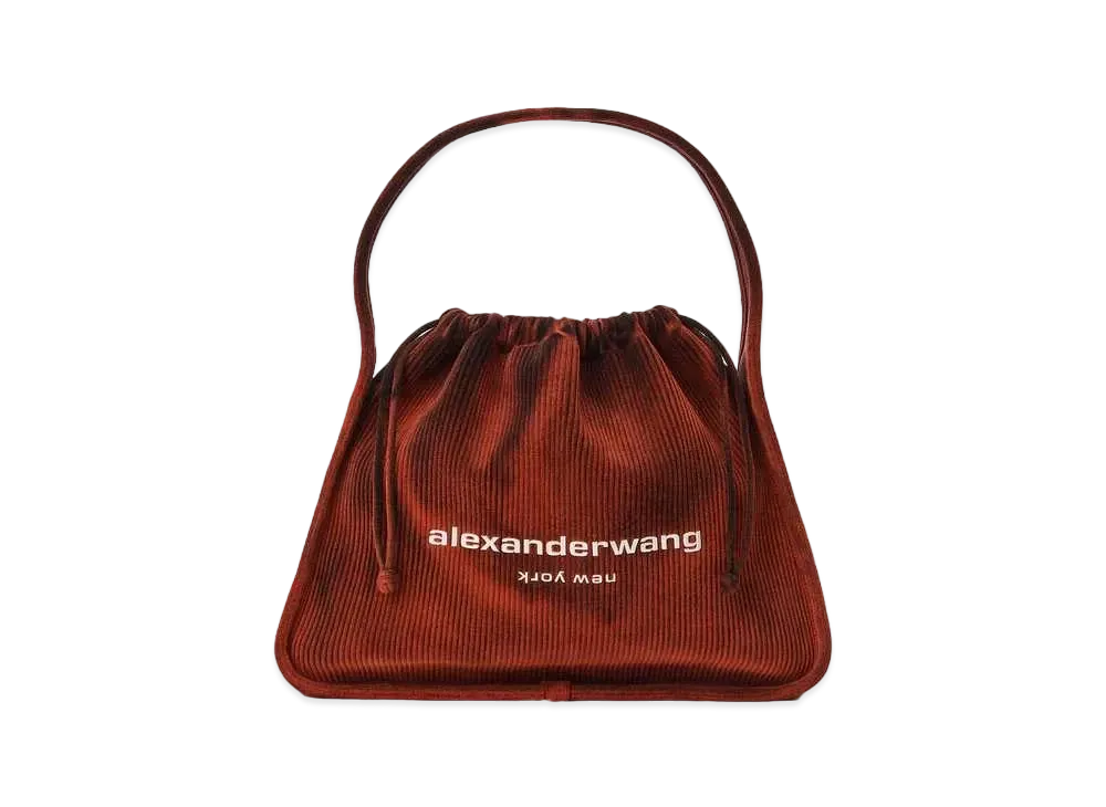 Alexander Wang Ryan Large Bag "Black/Burnt Cherry"