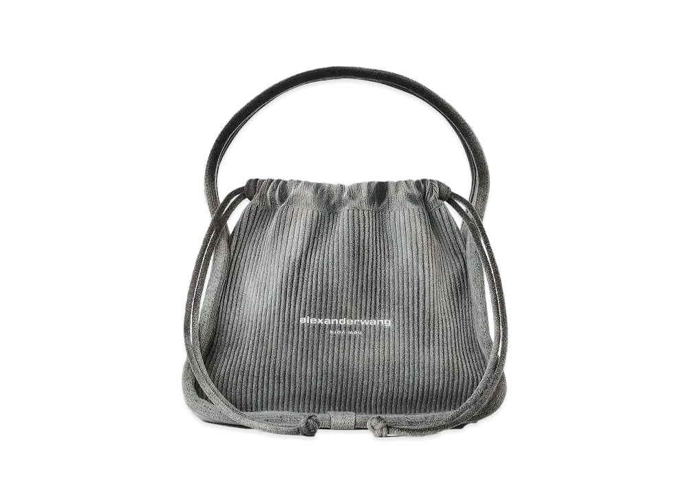 Alexander Wang Ryan Small Bag "Asphalt/Black"