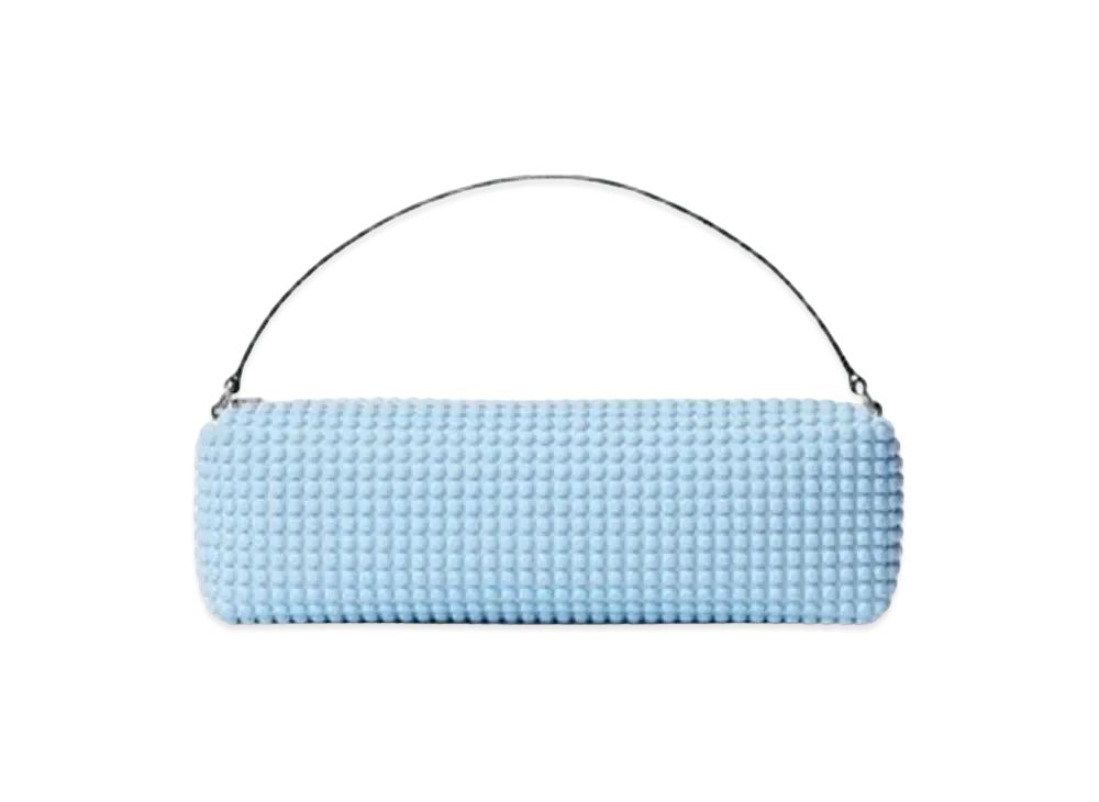 Alexander Wang Heiress 3D Spike Neoprene Flex Bag "Chambray Blue"