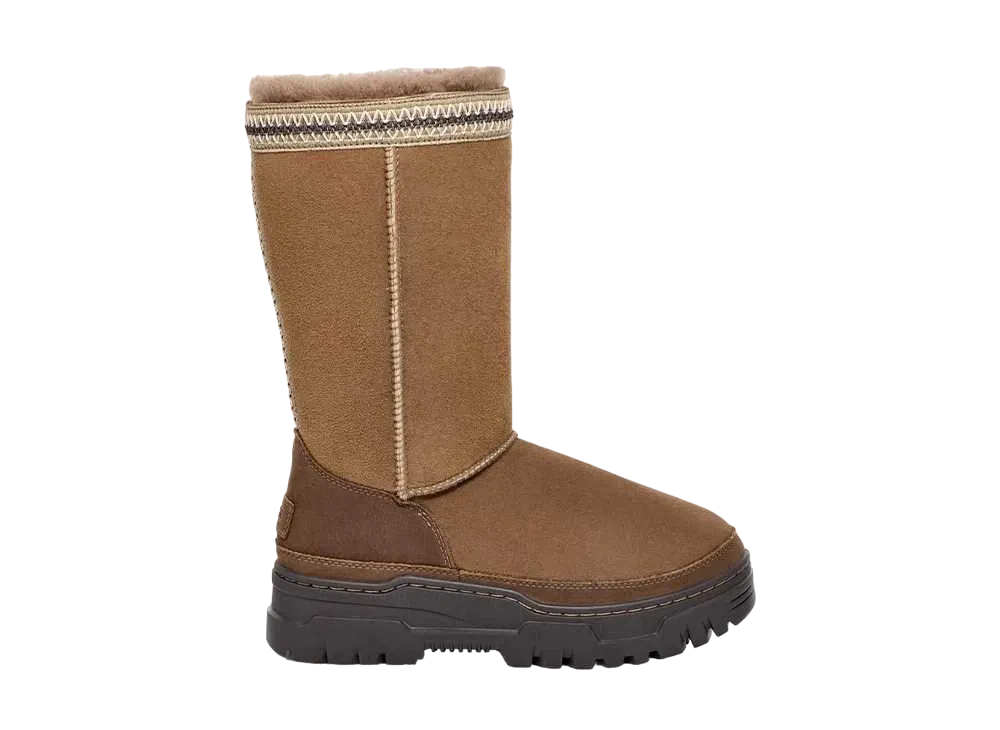 アグ ウィメンズ クラシック トール トレイルゲイザー "ヒッコリー"