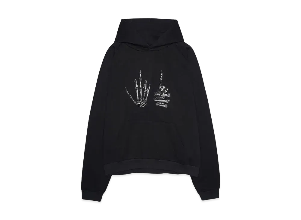 MAYO FCKIN FCK EMBROIDERY HOODIE "BLACK"