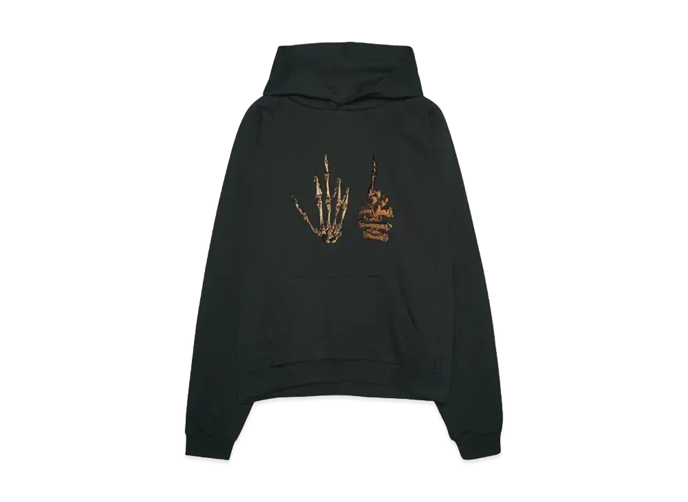 MAYO FCKIN FCK EMBROIDERY HOODIE "DARK GREEN"