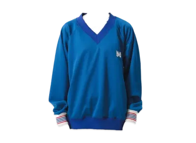 Needles BEAMS BOY Exclusive Track V-Neck Pullover "Blue"