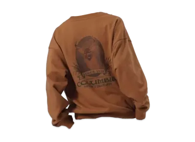 BEAMS x Columbia Exclusive Bush Brush Slope Crewneck Sweat "Brown"