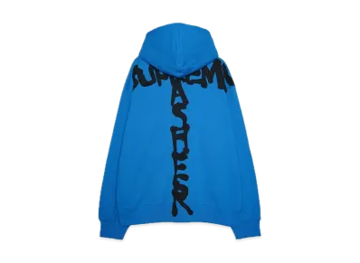Supreme x Thrasher Zip Up Hooded Sweatshirt "Bright Blue"
