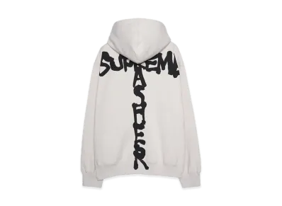 Supreme x Thrasher Zip Up Hooded Sweatshirt "Stone"