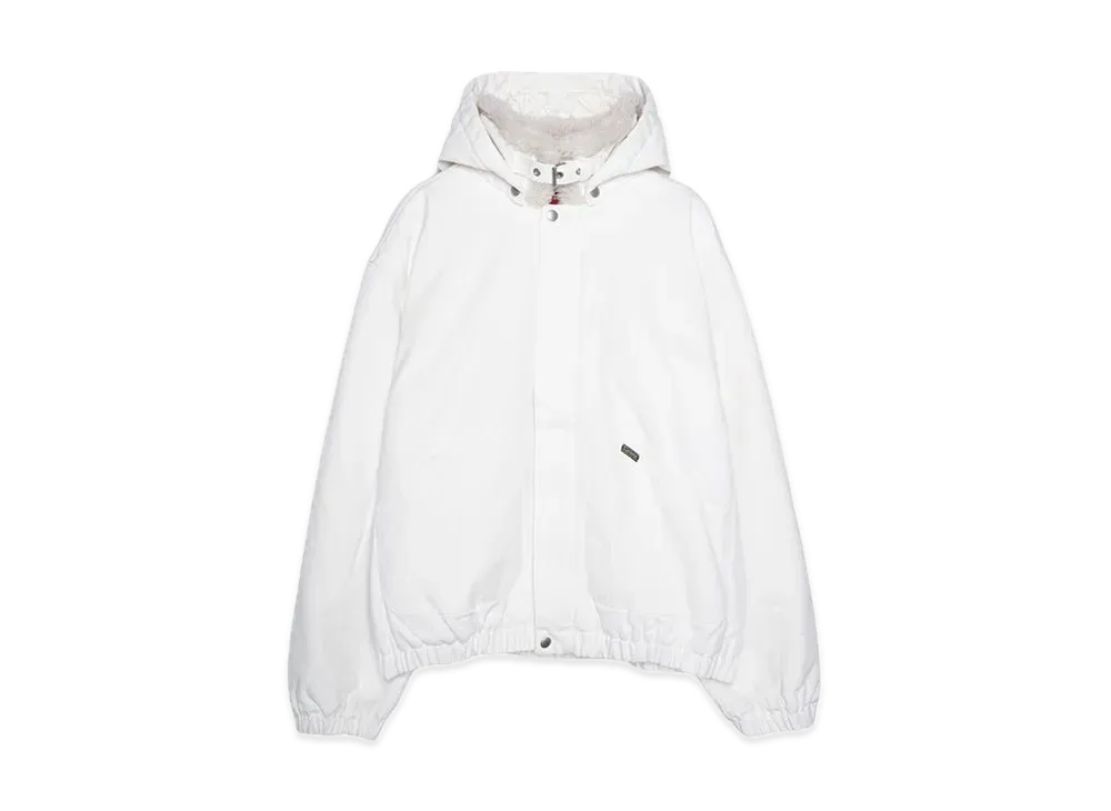 Supreme Faux Shearling Lined Bomber Jacket 