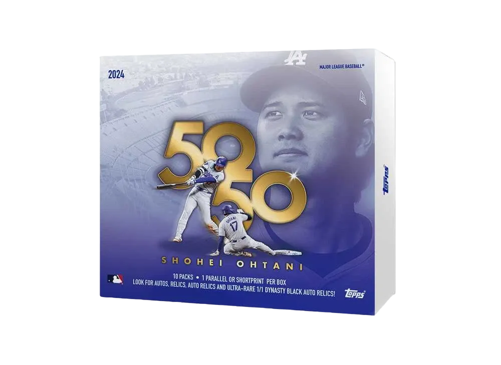 トップス 2024 50/50 大谷翔平 10パック ボックス