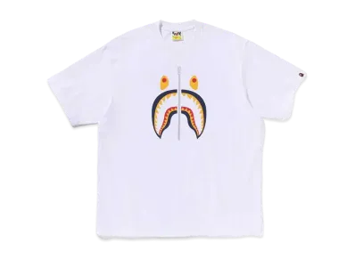 A BATHING APE Shark Tee JAPAN EX "White"