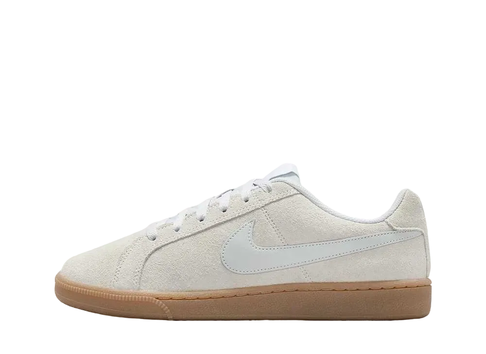 Nike Women's Court Royale Suede "Pure Platinum/Gum Light Brown/White"