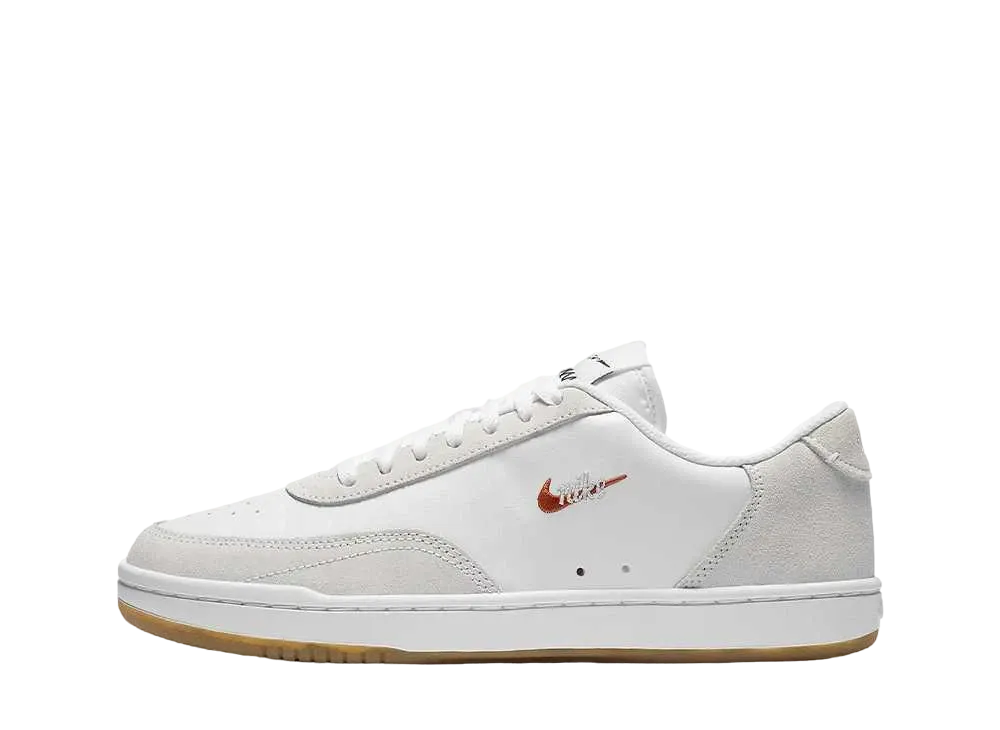 ナイキ ウィメンズ コートヴィンテージ PRM "ホワイト/バイオレットフロスト/ガムライトブラウン/メタリックコッパー"