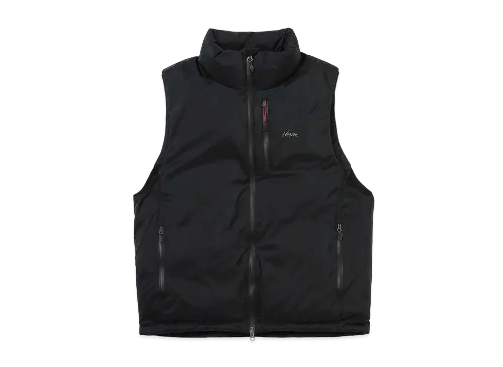 NANGA Aurora Tex Stand Collar Down Vest(Men) "Blk"