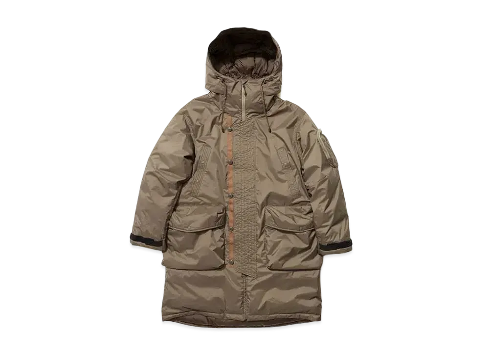 ナンガ オーロラテックス ダウンフィールドハーフコート(メンズ) "ミディアムグレー"