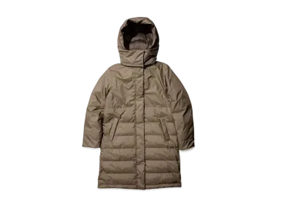 NANGA Women's Aurora Tex Down Half Coat "M.Gry"