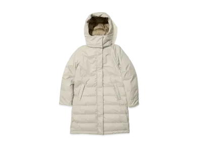 NANGA Aurora Tex Down Half Coat W(Women) "Ivory"