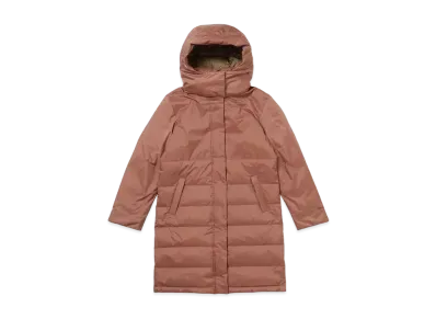 NANGA Women's Aurora Tex Down Half Coat "M.Brown"