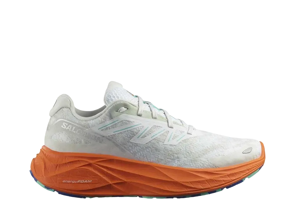 Salomon Women's Aero Glide 2 "White/Cherry Tomato/Electric Green"