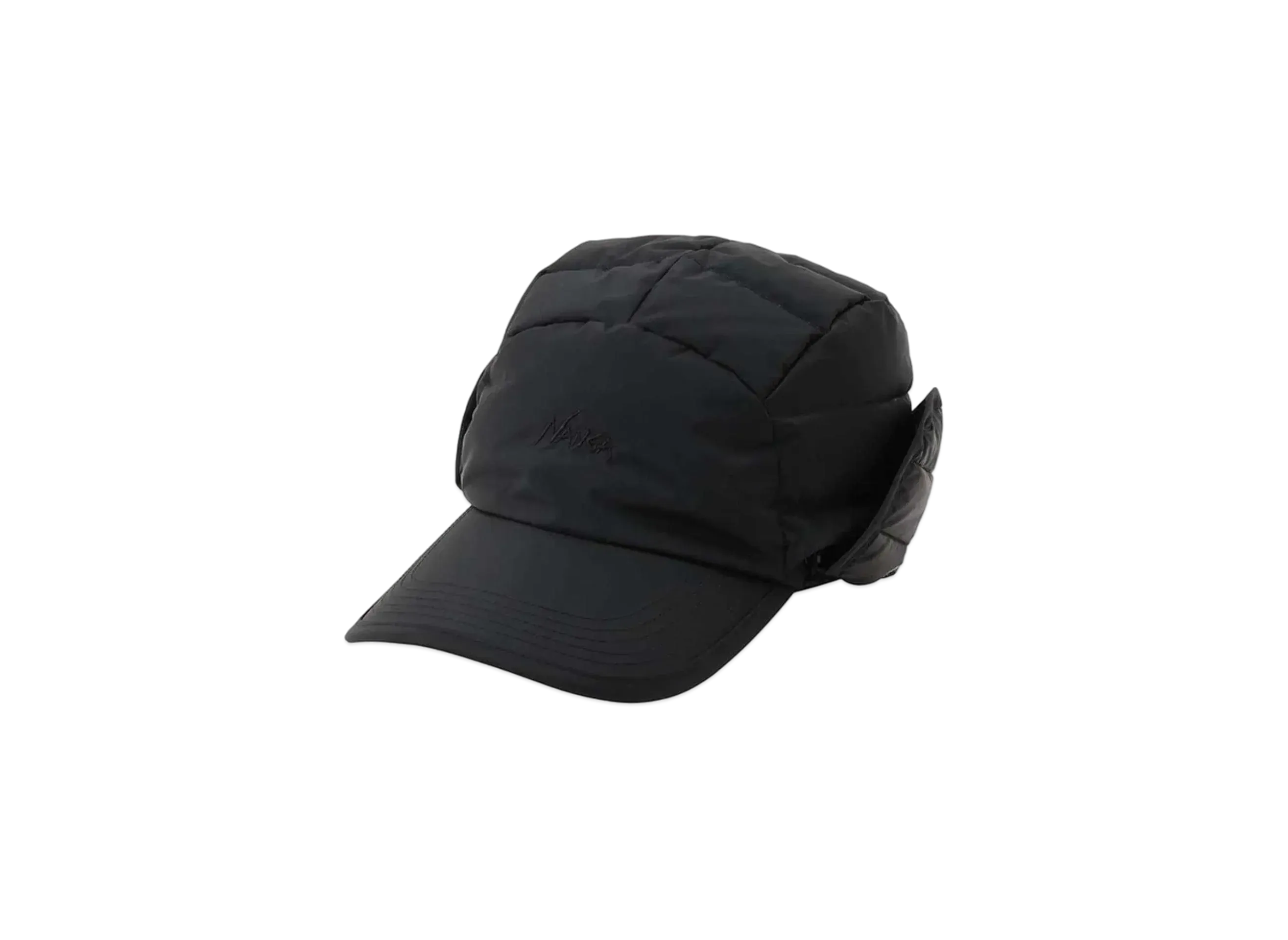 NANGA Aurora Tex Down Duck Bill Cap "Blk"