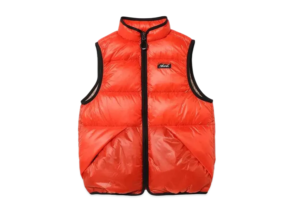 NANGA Light Weight Playland Kids Down Vest(Kids) "Red"