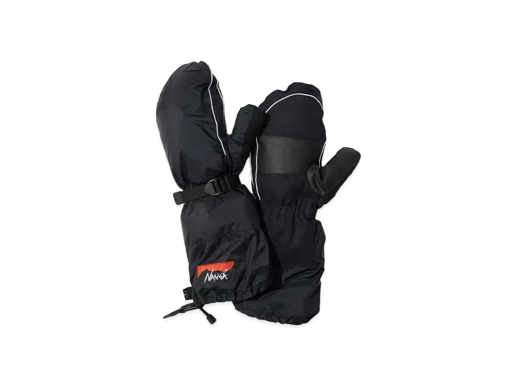 NANGA Mountain Peak Down Gloves "Blk"