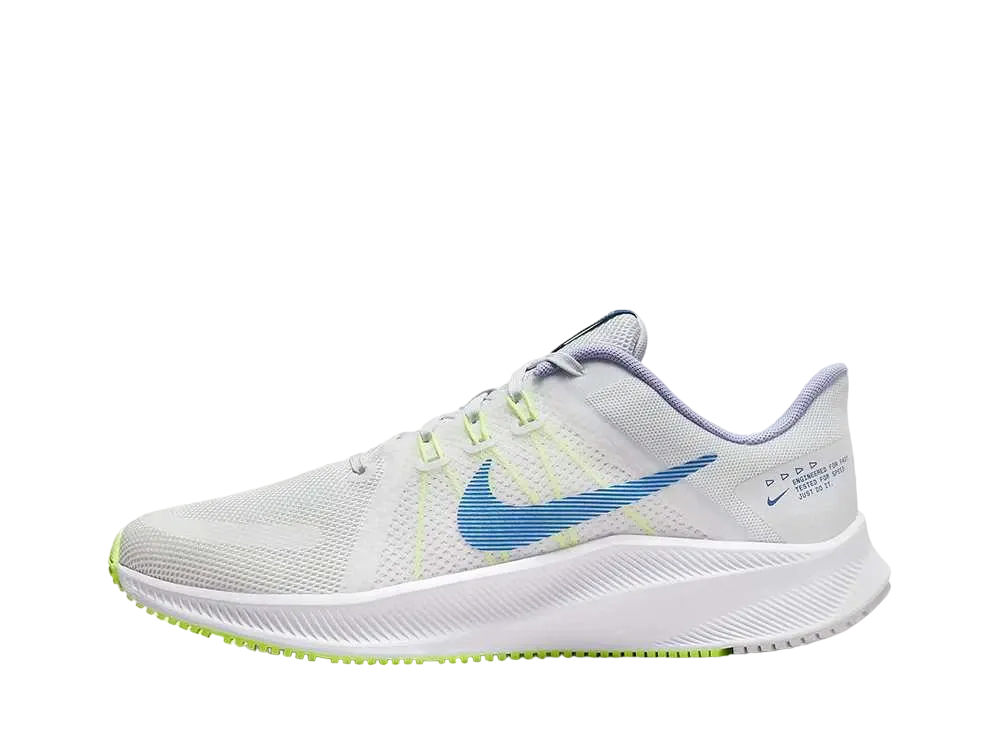 ナイキ ウィメンズ クエスト4 "サミットホワイト/アイリスウィスパー/ボルトグロー/ゲームロイヤル"