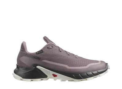 Salomon Women's Alphacross 5 GORE-TEX "Moonscape/Black/White"