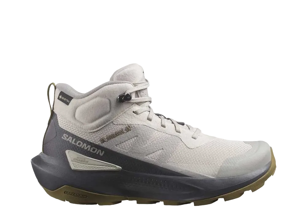 Salomon Women's Elixir Activ Mid GORE-TEX "Silver Cloud/Nine Iron/Gothic Olive"