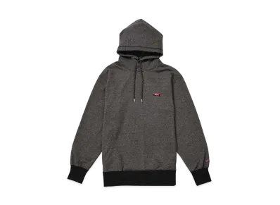 NANGA Eco Hybrid Mini Box Logo Embroidery Sweat Hoodie(Unisex) "Blk"