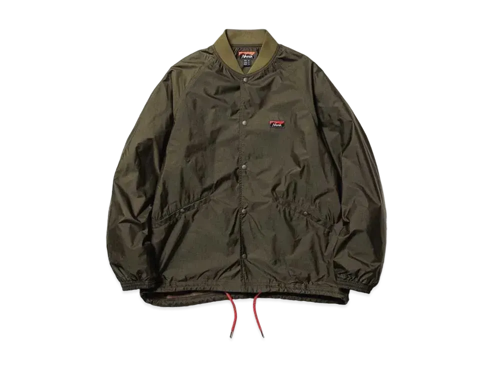 NANGA Rib Collar Coach Jacket(Unisex) "Kha"
