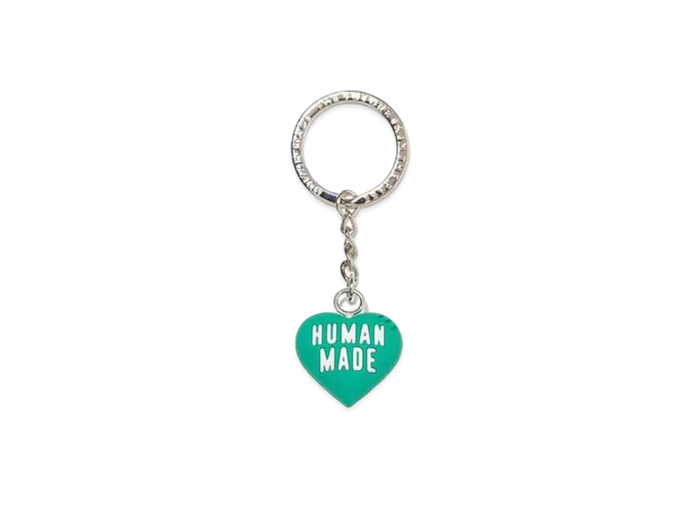 HUMAN MADE Heart Rubber Key Chain "Green"