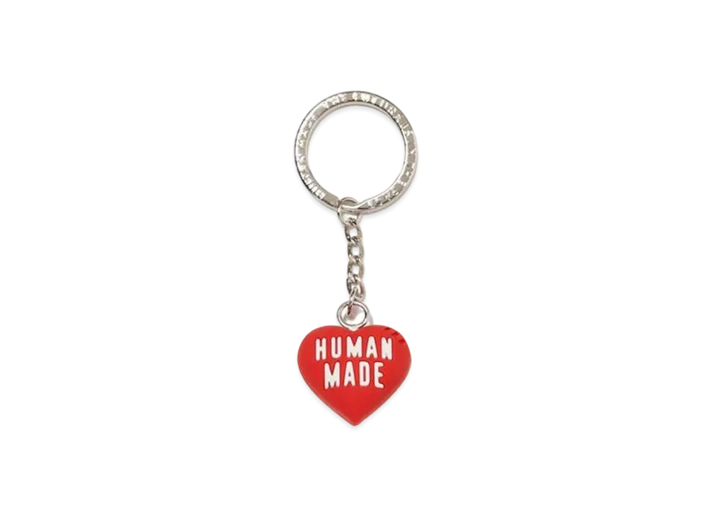 HUMAN MADE Heart Rubber Key Chain "Red"