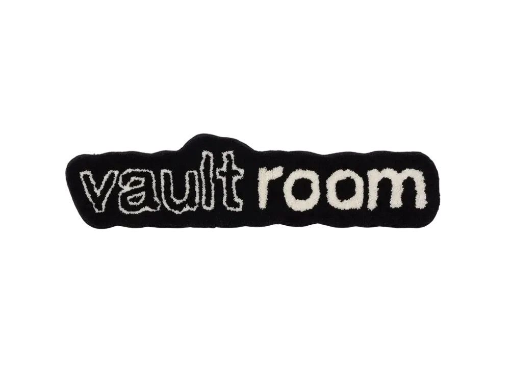 VAULTROOM Logo Rug "Black"