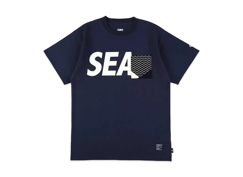 WIND AND SEA x FDMTL Origami Tee "Navy"