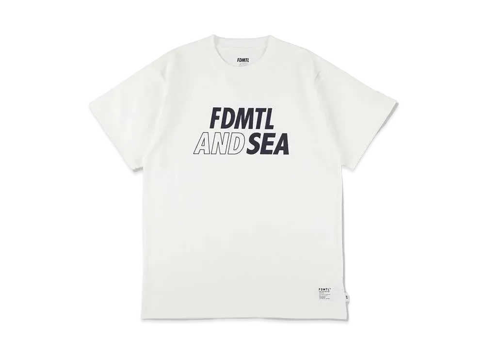 WIND AND SEA x FDMTL Logotee "White"