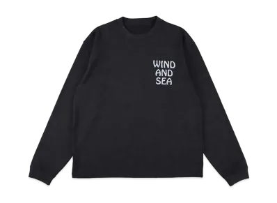 WIND AND SEA Palm Tree L/S Tee "Black"