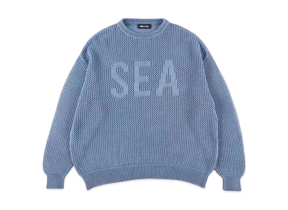 WIND AND SEA Mesh Knit "Sax"