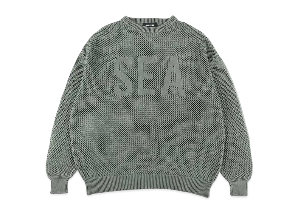 WIND AND SEA Mesh Knit "Khaki"